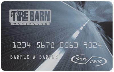 tire barn drive card